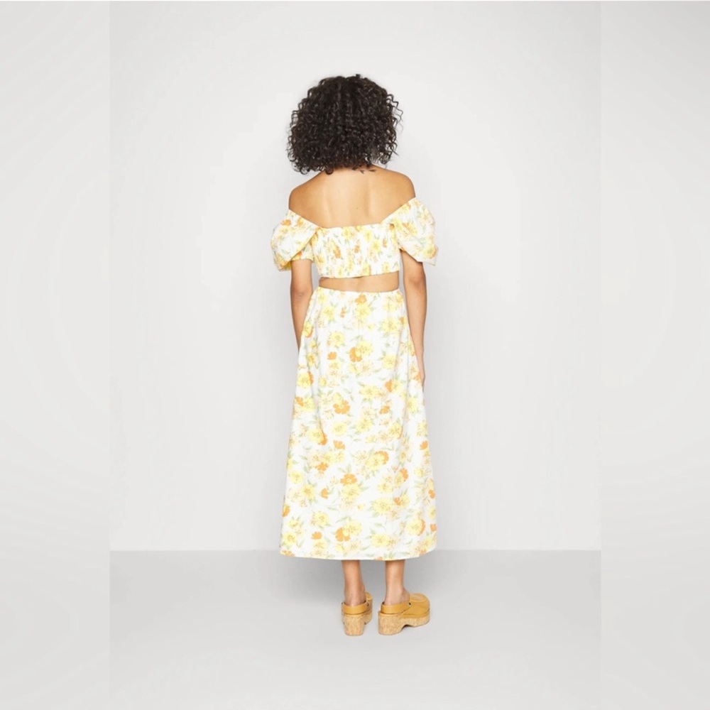 Faithful The Brand Loucetta Midi Dress in Palermo Floral Print Size M/6. NWT - Picture 8 of 11